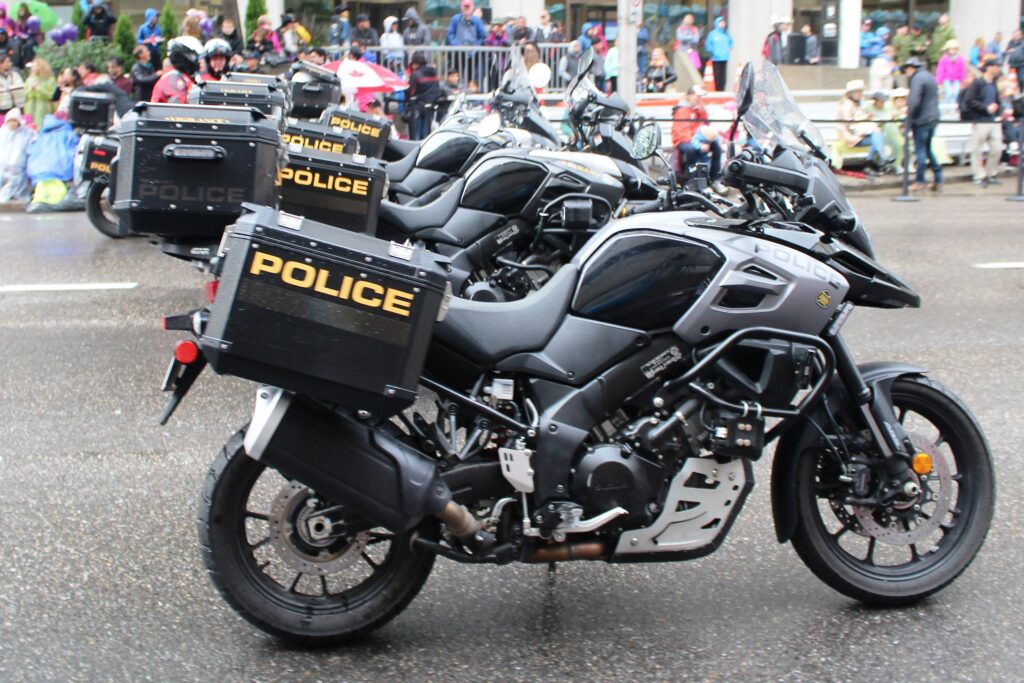 Polizeimotorrad