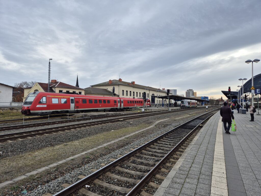 Gera HBF mit RE und VBG