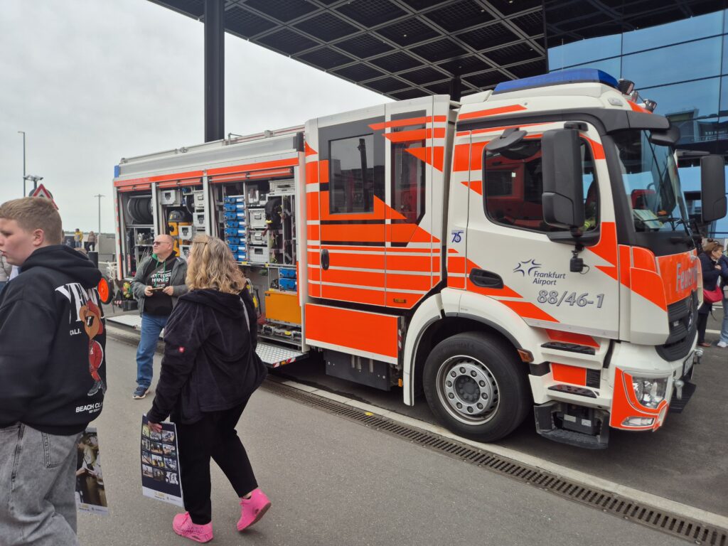 Flughafenfeuerwehr Frankfurt Airport (Foto: HBV; CR007)