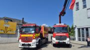 Feuerwehr- und Katastrophenschutzfahrzeug in Bad Homburg (Bild: HVB; CR007)