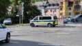 Polizeiauto in Greiz (HBV; CR007)